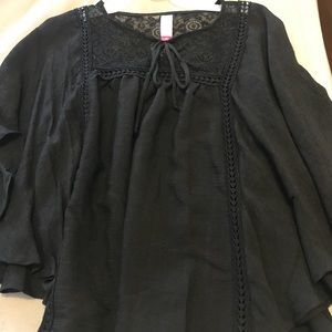 Womens three black tops